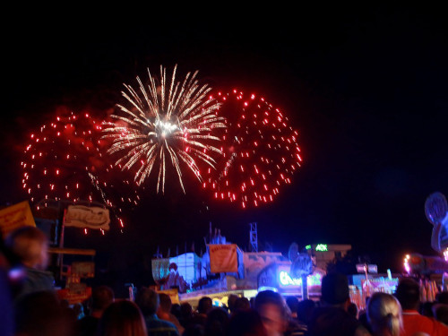 Hofer Volksfest 2016 Tag 2 Samstag EröffnungsFeuerwerk – Foto 54