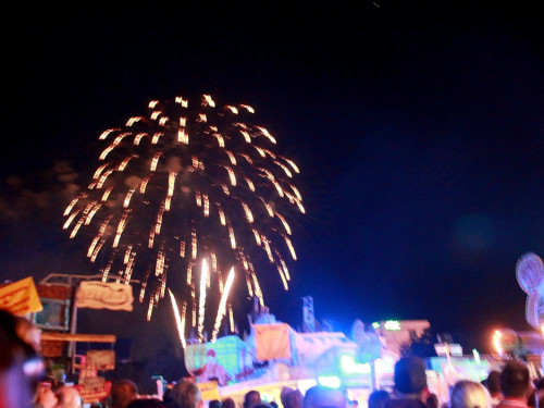 Hofer Volksfest 2016 Tag 2 Samstag EröffnungsFeuerwerk – Foto 55