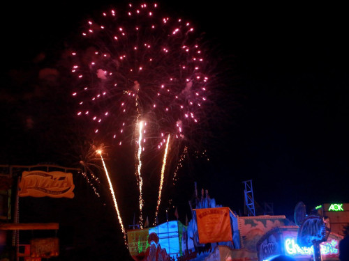 Hofer Volksfest 2016 Tag 2 Samstag EröffnungsFeuerwerk – Foto 60