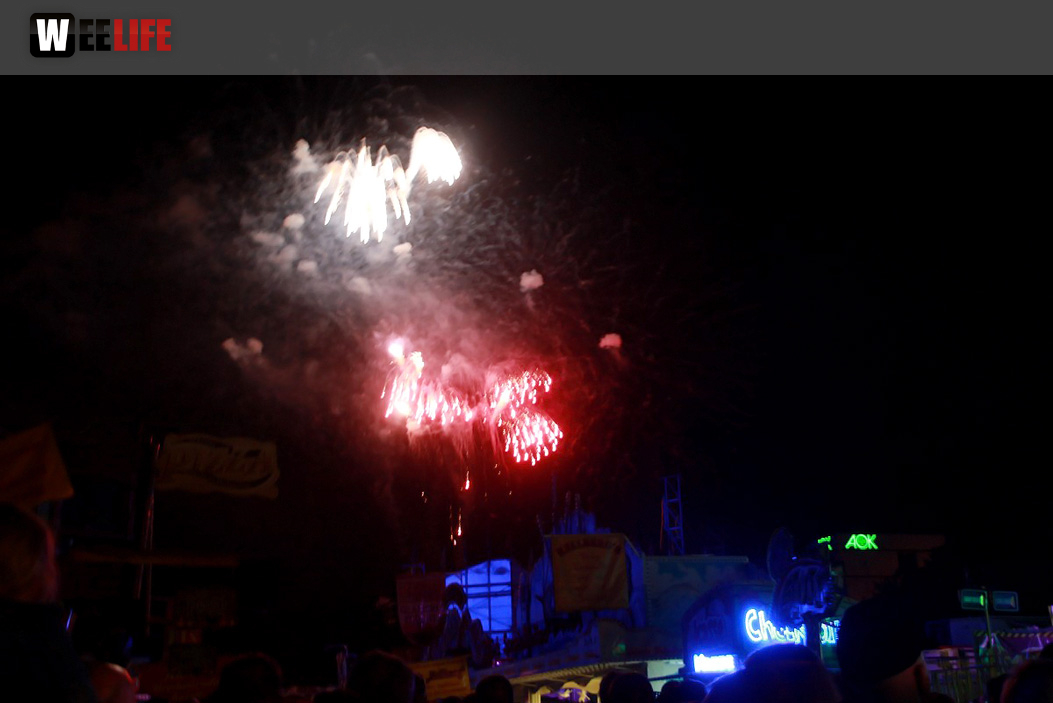 Hofer Volksfest 2016 Tag 2 Samstag EröffnungsFeuerwerk