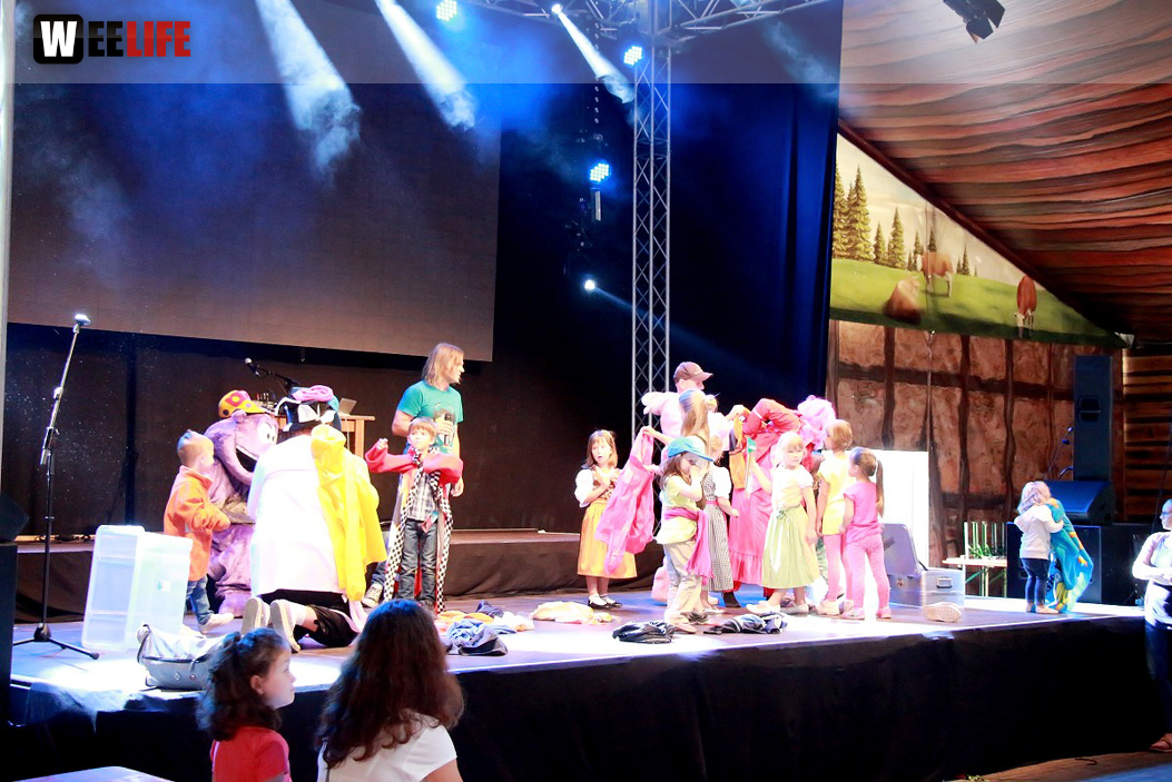 Hofer Volksfest 2016 Tag 3 Sonntag Kinderkonzert Tim Wilhelm