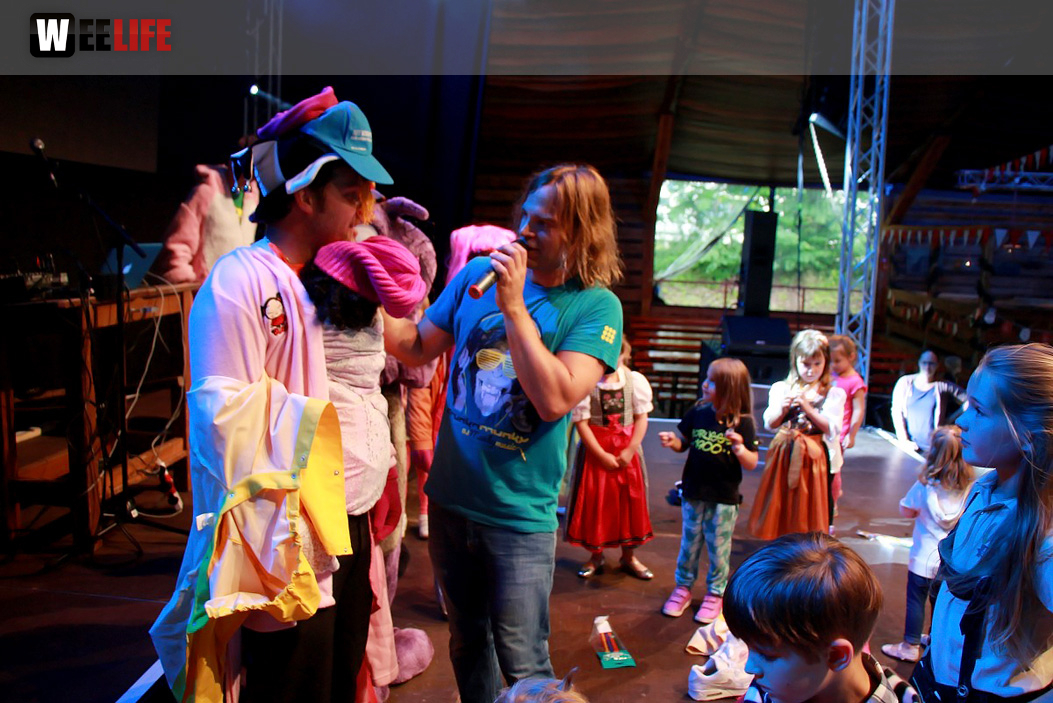 Hofer Volksfest 2016 Tag 3 Sonntag Kinderkonzert Tim Wilhelm