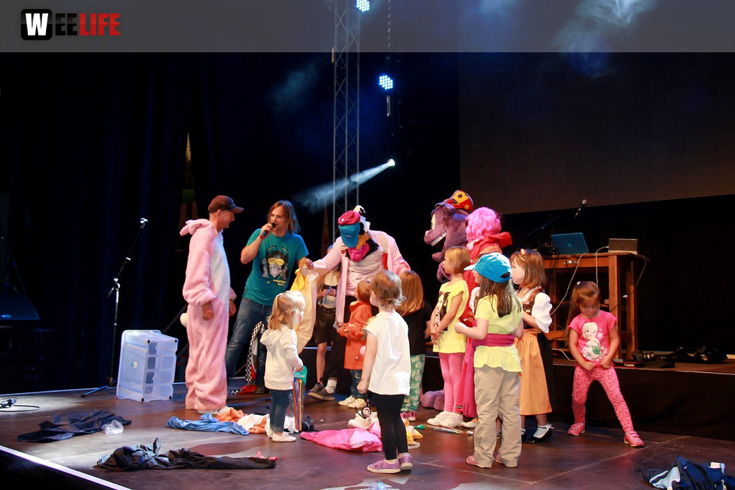 Hofer Volksfest 2016 Tag 3 Sonntag Kinderkonzert Tim Wilhelm