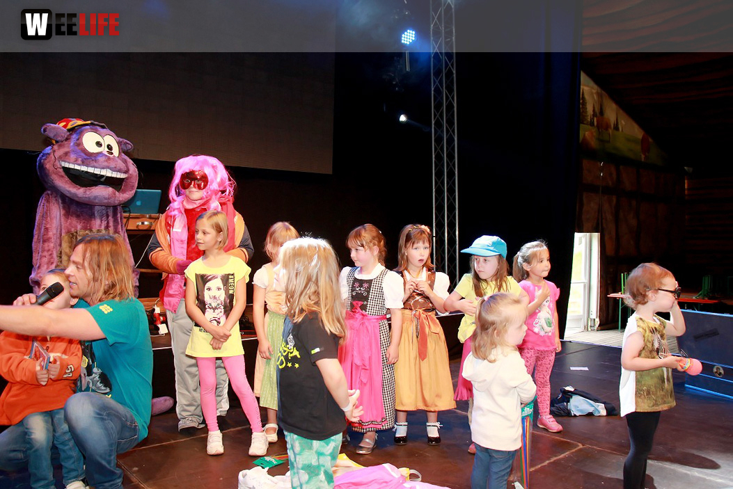 Hofer Volksfest 2016 Tag 3 Sonntag Kinderkonzert Tim Wilhelm