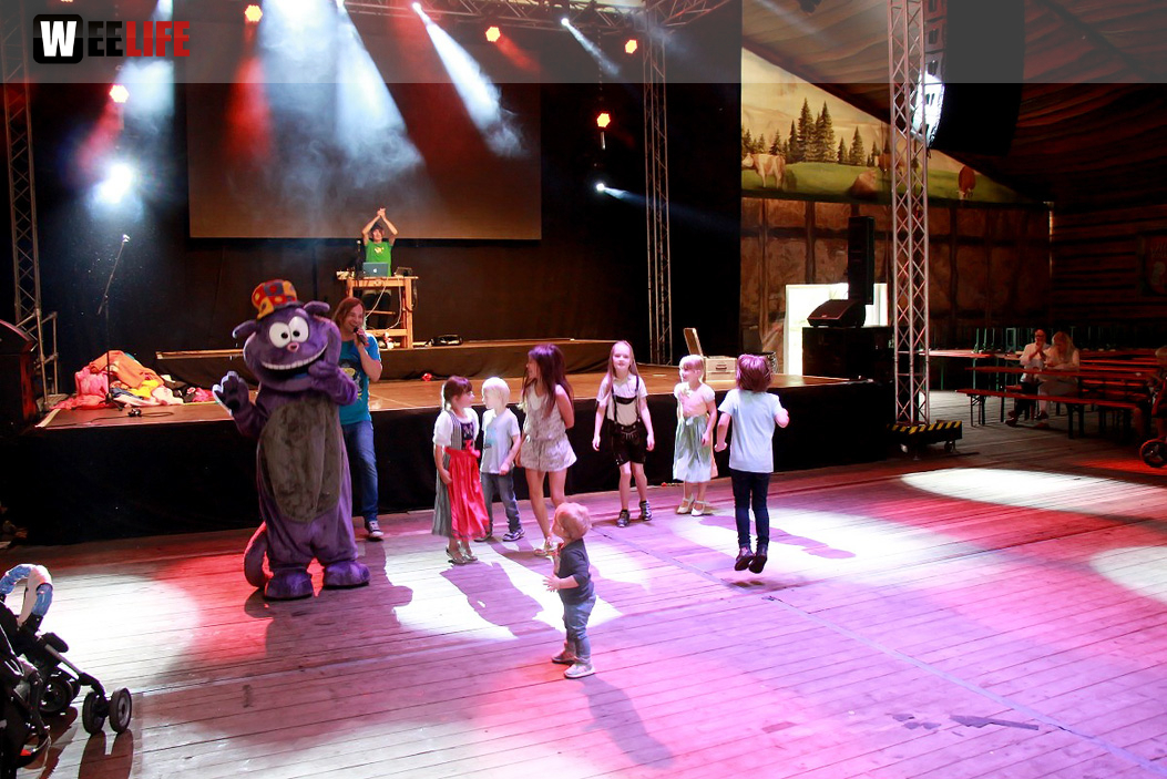 Hofer Volksfest 2016 Tag 3 Sonntag Kinderkonzert Tim Wilhelm