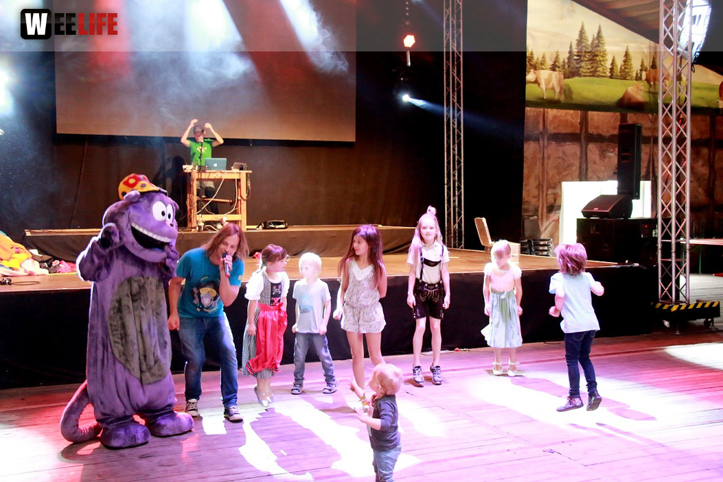Hofer Volksfest 2016 Tag 3 Sonntag Kinderkonzert Tim Wilhelm