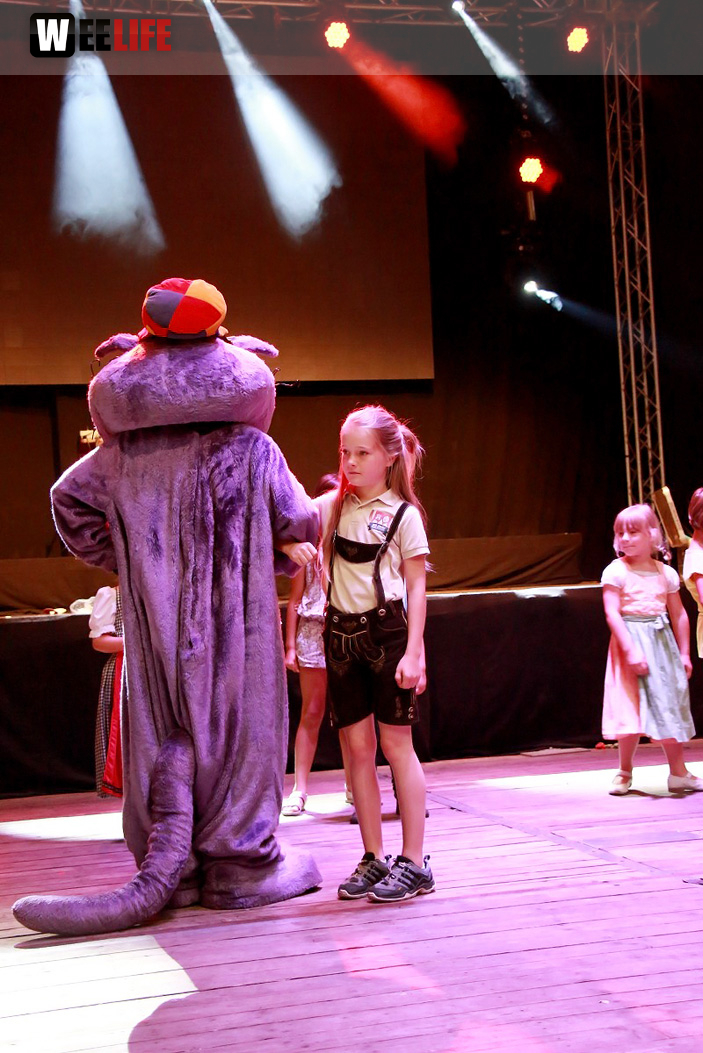 Hofer Volksfest 2016 Tag 3 Sonntag Kinderkonzert Tim Wilhelm