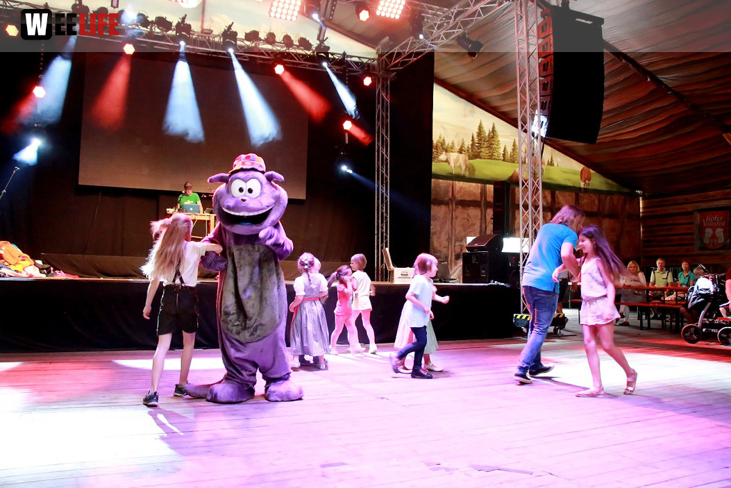 Hofer Volksfest 2016 Tag 3 Sonntag Kinderkonzert Tim Wilhelm