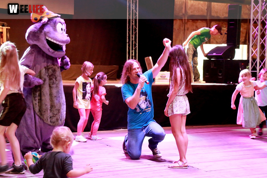 Hofer Volksfest 2016 Tag 3 Sonntag Kinderkonzert Tim Wilhelm