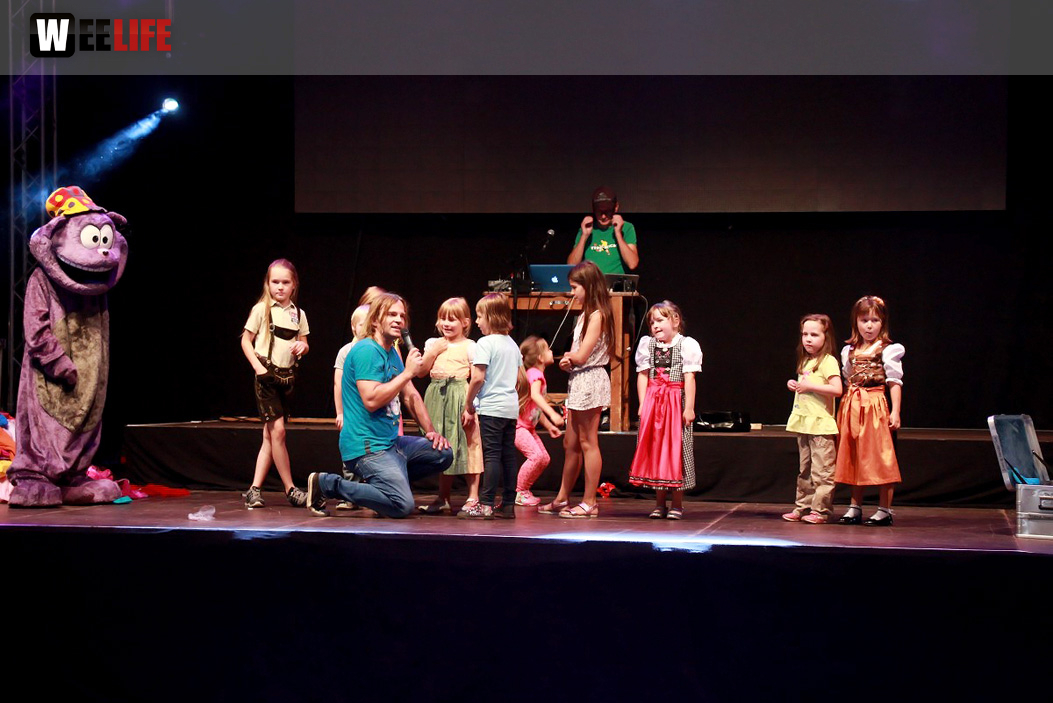 Hofer Volksfest 2016 Tag 3 Sonntag Kinderkonzert Tim Wilhelm