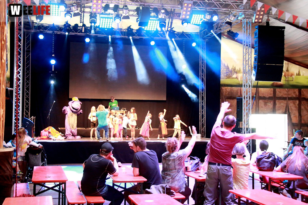 Hofer Volksfest 2016 Tag 3 Sonntag Kinderkonzert Tim Wilhelm
