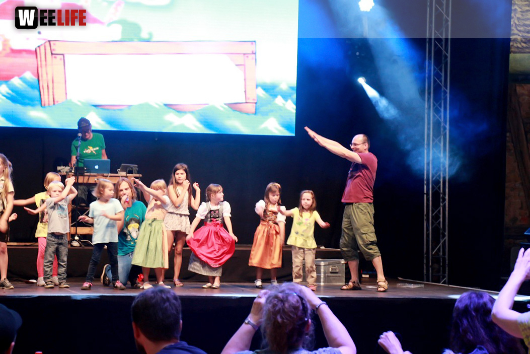 Hofer Volksfest 2016 Tag 3 Sonntag Kinderkonzert Tim Wilhelm