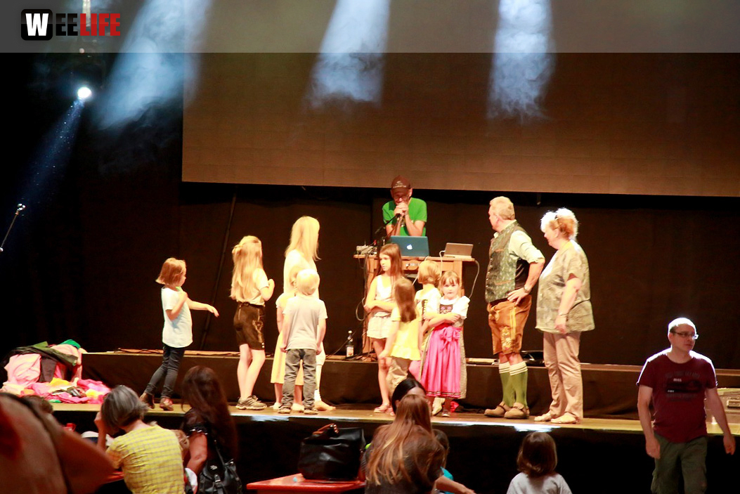 Hofer Volksfest 2016 Tag 3 Sonntag Kinderkonzert Tim Wilhelm