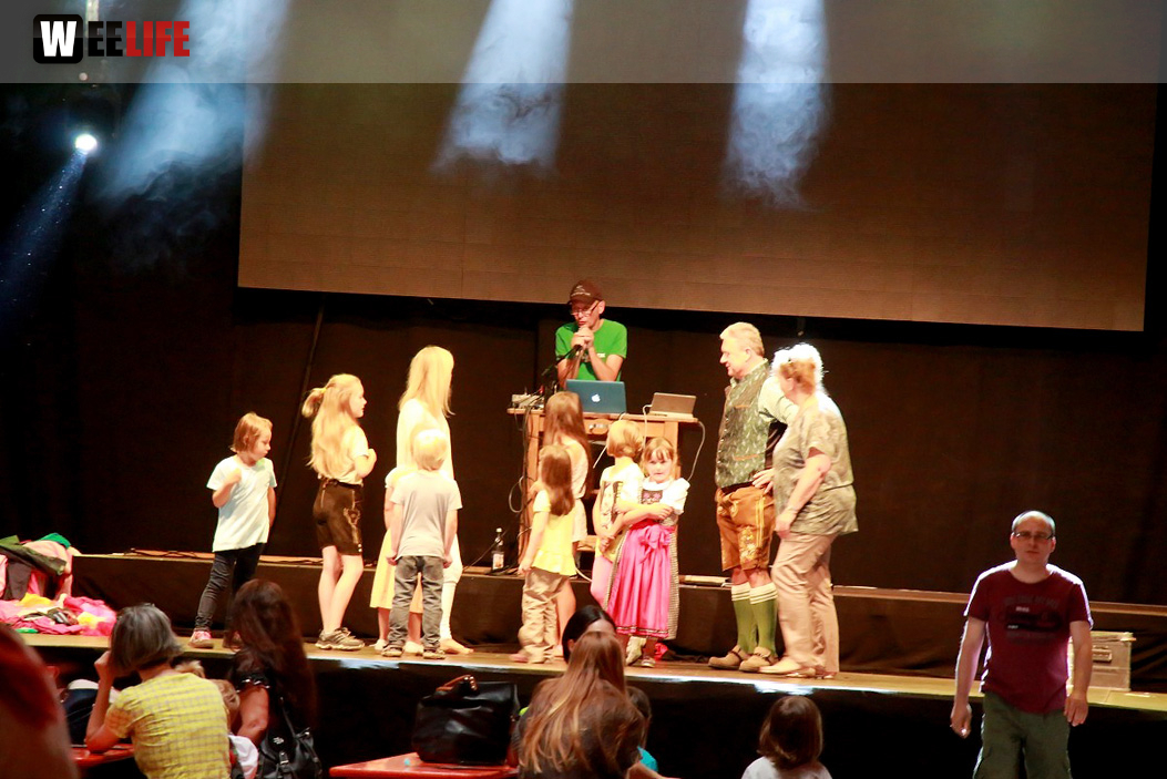Hofer Volksfest 2016 Tag 3 Sonntag Kinderkonzert Tim Wilhelm