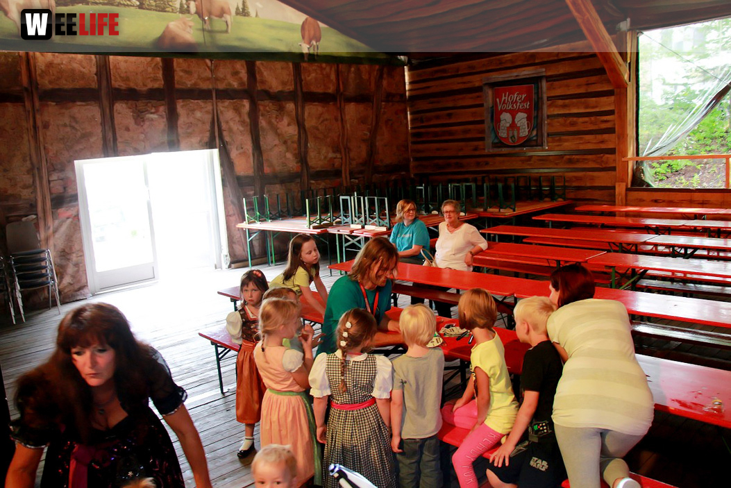 Hofer Volksfest 2016 Tag 3 Sonntag Kinderkonzert Tim Wilhelm