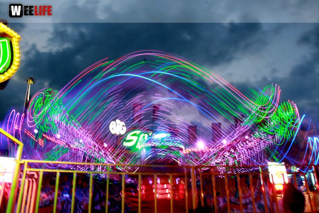 Hofer Volksfest 2016 Tag 3 Sonntag Langzeitfotos