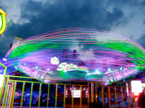 Hofer Volksfest 2016 Tag 3 Sonntag Langzeitfotos – Foto 5