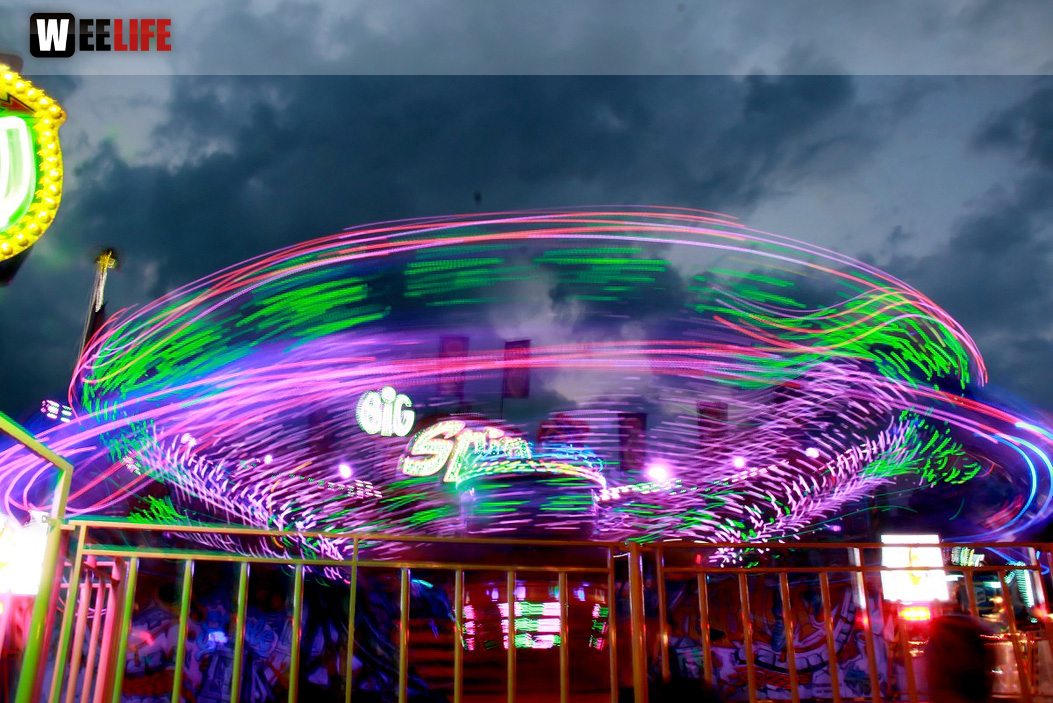 Hofer Volksfest 2016 Tag 3 Sonntag Langzeitfotos