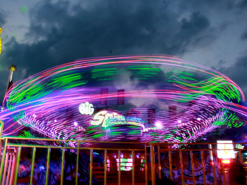 Hofer Volksfest 2016 Tag 3 Sonntag Langzeitfotos – Foto 6