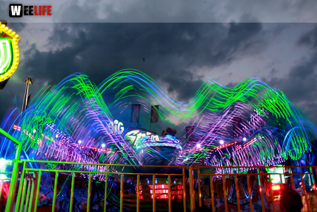 Hofer Volksfest 2016 Tag 3 Sonntag Langzeitfotos