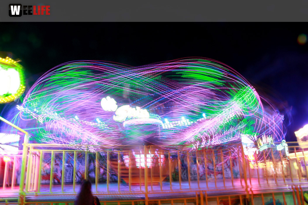 Hofer Volksfest 2016 Tag 3 Sonntag Langzeitfotos