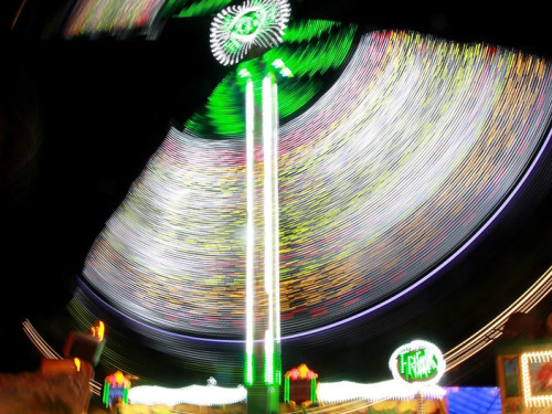 Hofer Volksfest 2016 4. Tag Montag Abends Tag der Generationen Langzeitbelichtungen – Foto 20