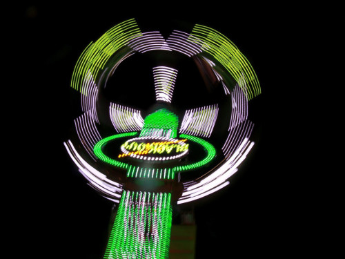 Hofer Volksfest 2016 4. Tag Montag Abends Tag der Generationen Langzeitbelichtungen – Foto 31