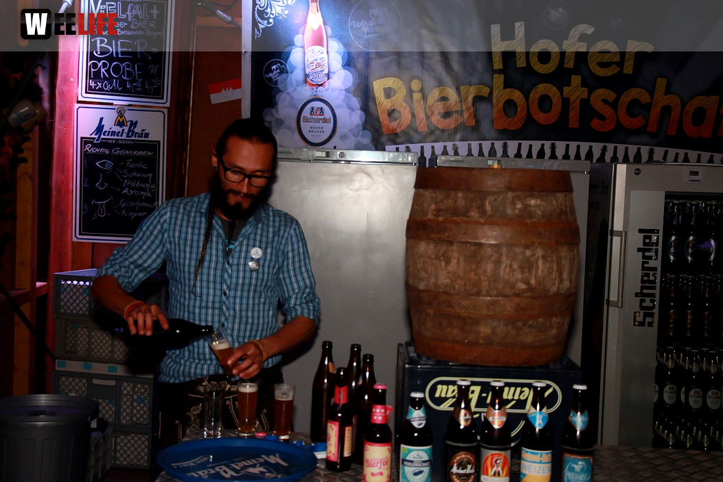 Hofer Volksfest 2016 Tag des Bieres Stieflziacha