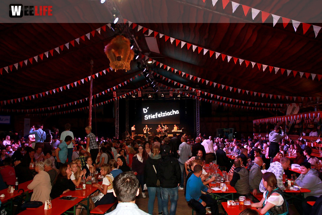 Hofer Volksfest 2016 Tag des Bieres Stieflziacha