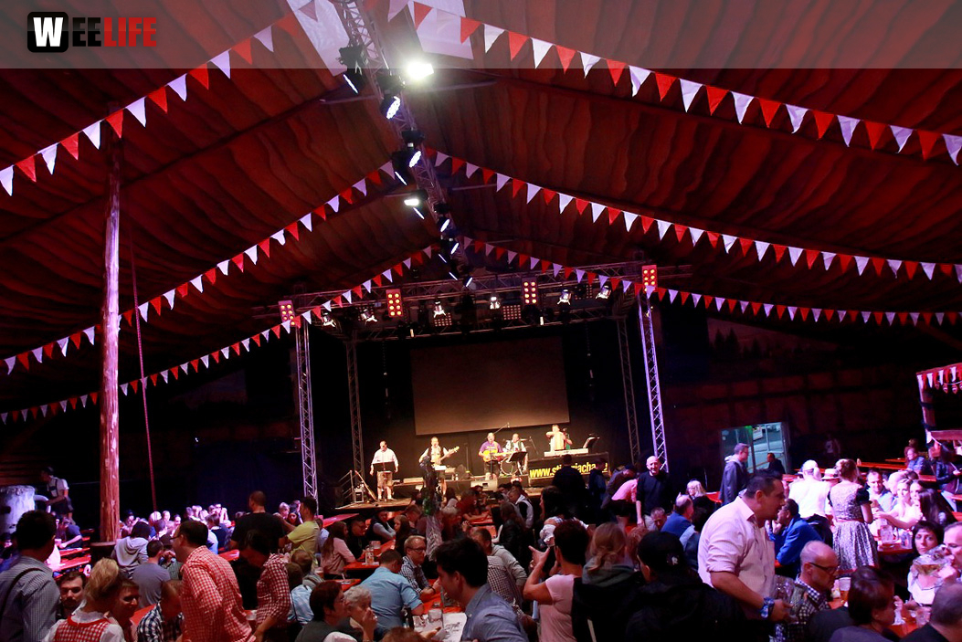 Hofer Volksfest 2016 Tag des Bieres Stieflziacha
