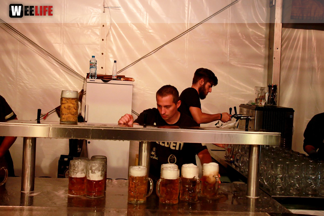 Hofer Volksfest 2016 Tag des Bieres Stieflziacha