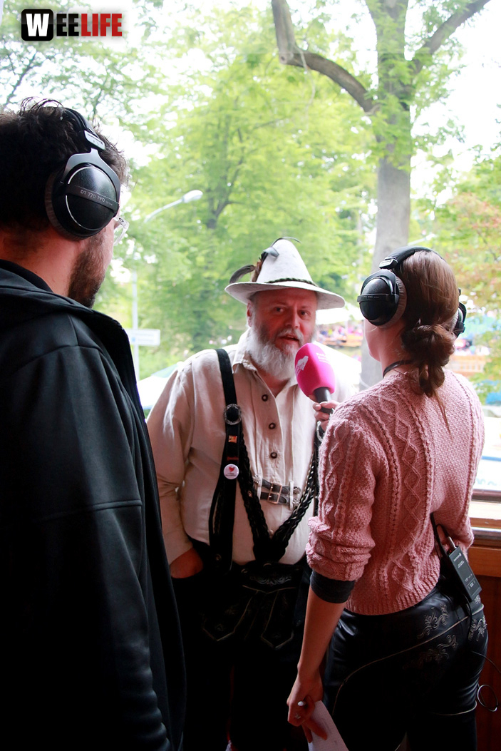 Hofer Volksfest 2016 Tag der Sparkasse Isartaler Hexen