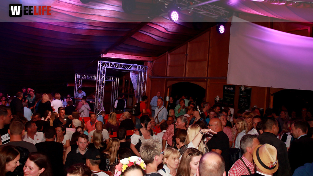 Hofer Volksfest 2016 Tag der Sparkasse Isartaler Hexen
