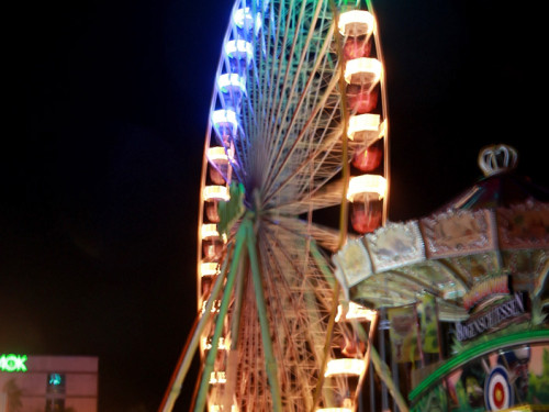 Hofer Volksfest 2016 Tag der Sparkasse Langzeitbelichtung – Foto 7