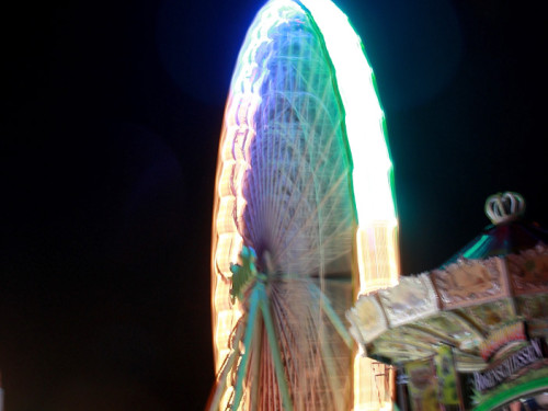Hofer Volksfest 2016 Tag der Sparkasse Langzeitbelichtung – Foto 8
