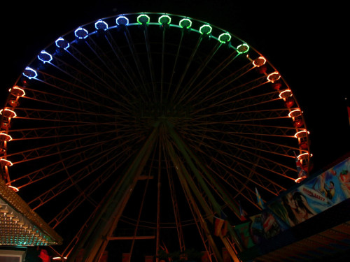 Hofer Volksfest 2016 Tag der Sparkasse Langzeitbelichtung – Foto 9