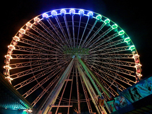 Hofer Volksfest 2016 Tag der Sparkasse Langzeitbelichtung – Foto 10