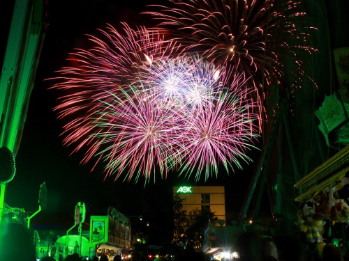 Hofer Volksfest 2016 Tag 8 Freitag Feuerwerk – Foto 5