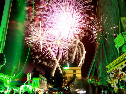 Hofer Volksfest 2016 Tag 8 Freitag Feuerwerk – Foto 6