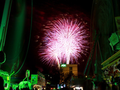 Hofer Volksfest 2016 Tag 8 Freitag Feuerwerk – Foto 8