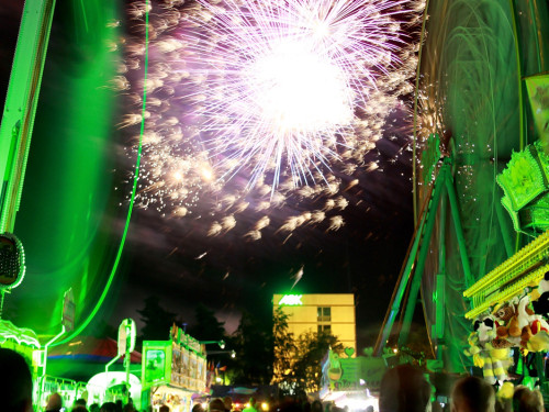 Hofer Volksfest 2016 Tag 8 Freitag Feuerwerk – Foto 9