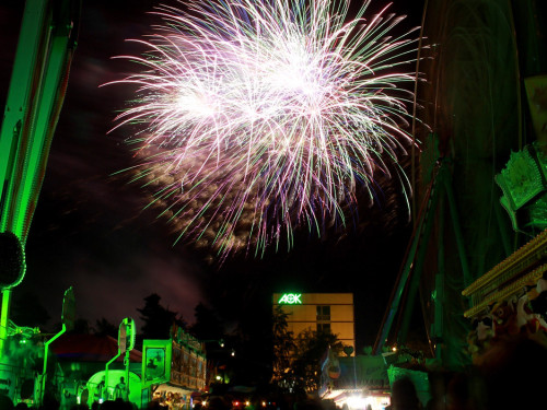 Hofer Volksfest 2016 Tag 8 Freitag Feuerwerk – Foto 12