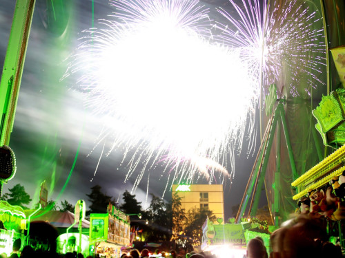 Hofer Volksfest 2016 Tag 8 Freitag Feuerwerk – Foto 17