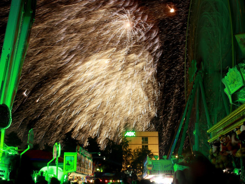 Hofer Volksfest 2016 Tag 8 Freitag Feuerwerk – Foto 21
