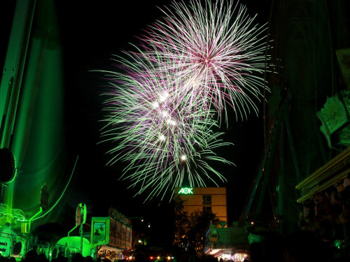 Hofer Volksfest 2016 Tag 8 Freitag Feuerwerk – Foto 22