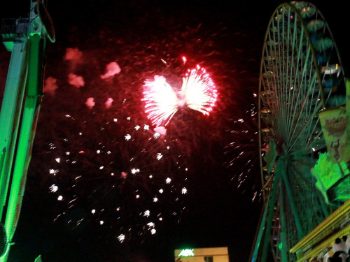 Hofer Volksfest 2016 Tag 8 Freitag Feuerwerk – Foto 35