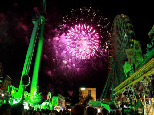 Hofer Volksfest 2016 Tag 8 Freitag Feuerwerk – Foto 50