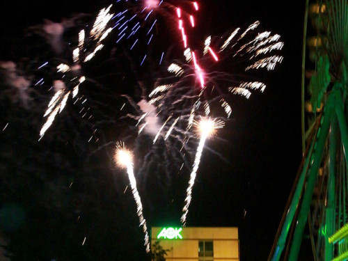 Hofer Volksfest 2016 Tag 8 Freitag Feuerwerk – Foto 56