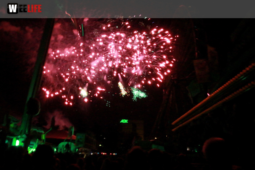 Hofer Volksfest 2016 Tag 8 Freitag Feuerwerk