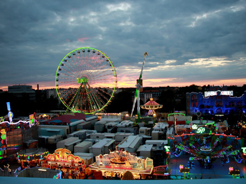 Hofer Volksfest 2016 von oben – Foto 2